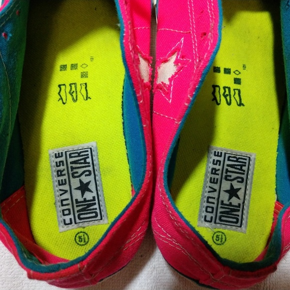 Converse One Star Pink and Blue size 5.5 - Picture 8 of 8